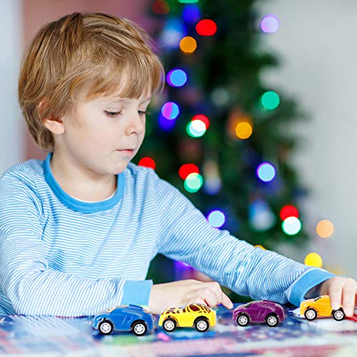 NASHRIO Pull Back Cars, 32 Pcs Mini Vehicles Set Model Car for Boys Girls Toddler, Birthday Return Gifts, Party Favors, Carnival Prizes, Goodie Bag Stuffers