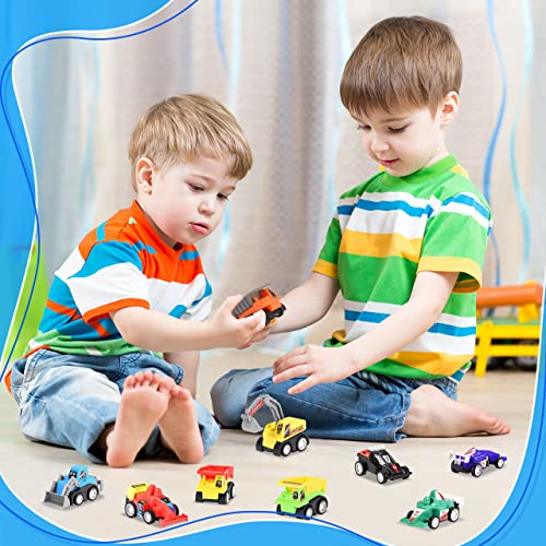 EUCOCO Boy Toys for 3 4 5 Year Old, Toy Cars 3-6 Year Old Girl/ Boys, Age 4 5 6 Pull Back Car Toddler/ Kids Toys Age 3 Sensory Toys for Babies Child Birthday Gifts