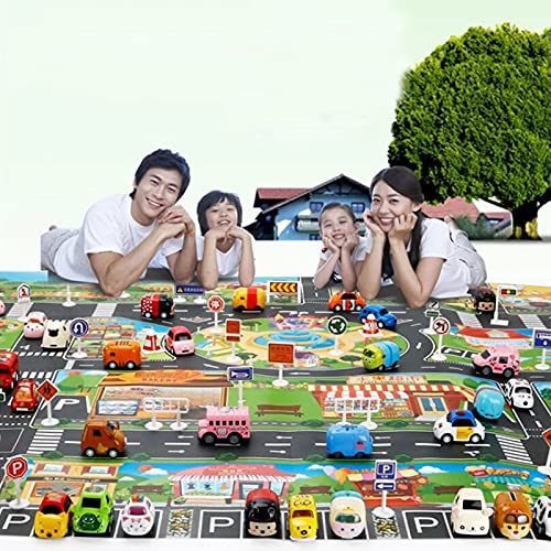 WMLBK Playmats for Kids-Vehicle Playmats -Waterproof Car Playmats