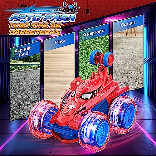 HappyGoLucky Remote Control Cars Toys for 3-12 Year Old Boys Girls, Monster Truck Boys Toys Age 3-12 Rc Car Gifts for 3-11 Year Old Boys Toy Cars Kids Toys Present for 4-10 Year Old Boys