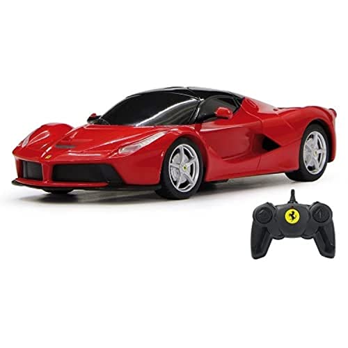 RASTAR La Ferrari Remote Control Car, 1:24 Ferrari RC Car for Kids, Red Toy Car