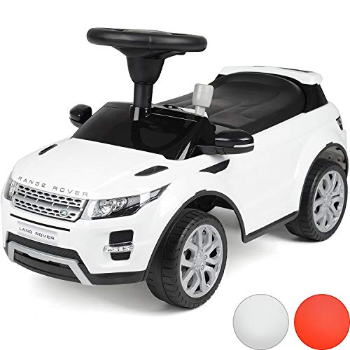 Licensed Range Rover Ride On Car, Kids Foot To Floor, Toddler Evoque SUV, Sound Effects, Under Seat Storage