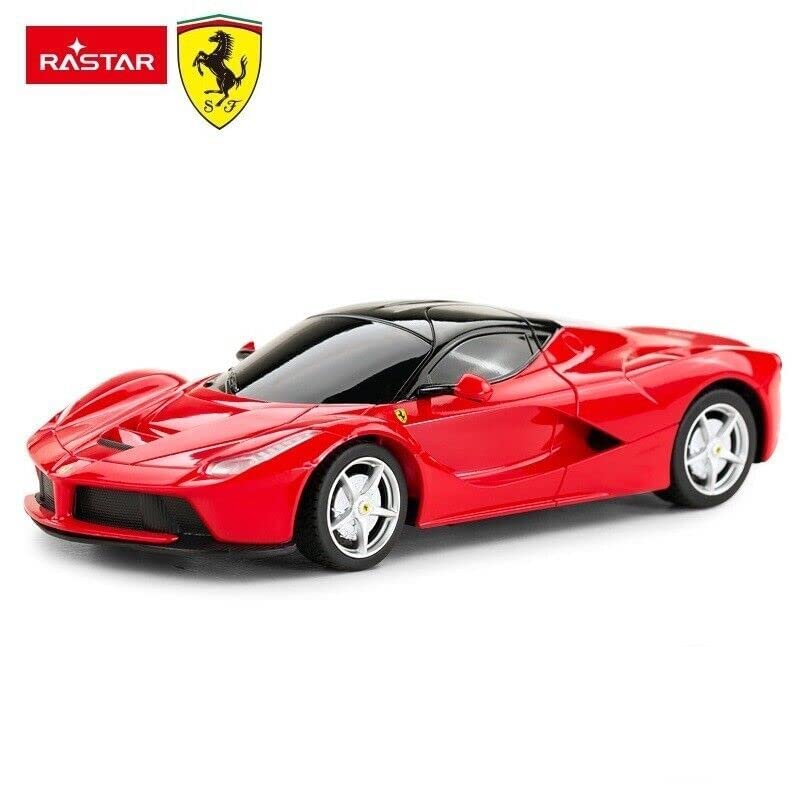 RASTAR La Ferrari Remote Control Car, 1:24 Ferrari RC Car for Kids, Red Toy Car