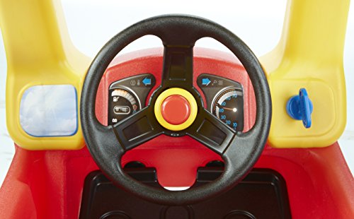Little Tikes Cozy Coupe Car, Kids RideOn Foot to Floor Slider, Mini Vehicle Push Car with Real Working Horn, Clicking Ignition Switch & Petrol Cap, For Ages 18 Months plus