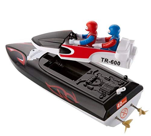 Top Race Remote Control RC Boat Radio Controlled Water Toy Submarine Racing Boats for Kids Children Adult Boys for Pools Lakes Outdoor Birthday