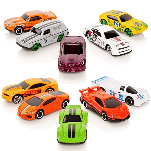 Wheelz Diecast Cars - Die Cast Metal Toy Cars - Car Set For Kids - Set of 20 Toy Cars For 3 Year Olds - Boys Small Model Racing Cars