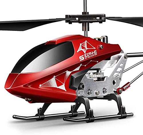 Syma Remote Control Helicopter, Rc Helicopter for Kids Adult, 2.4GHz Rc Plane radio controlled toy with Altitude Hold, High Low Speed, One-Key Take-Off, LED Light Indoor Outdoor birthday gift