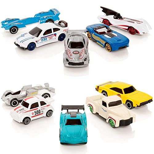 Wheelz Diecast Cars - Die Cast Metal Toy Cars - Car Set For Kids - Set of 20 Toy Cars For 3 Year Olds - Boys Small Model Racing Cars