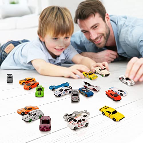 Wheelz Diecast Cars - Die Cast Metal Toy Cars - Car Set For Kids - Set of 20 Toy Cars For 3 Year Olds - Boys Small Model Racing Cars