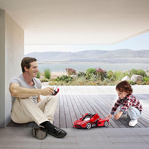 RASTAR LaFerrari Remote Control Car, 1:14 Ferrari Remote Controlled Toy Car, RC Cars for Kids Boys Adults, Red Ferrari Car