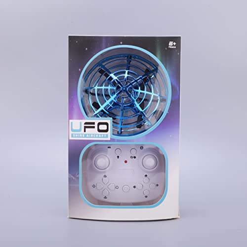 Kriogor UFO Mini Drone for Kids, Remote Control and Hand Controlled 2 Control Modes, Hand Sensor RC Quadcopter Infrared Induction Flying Ball Flying Toys for Boys Girls Christmas Toys Gifts Indoor Toy