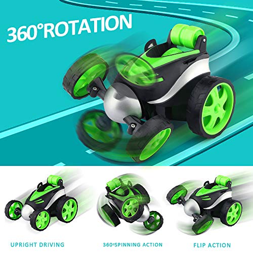 Remote Control Car, Kids Toys Mini RC Stunt Car with 360° Rotation, Racing Vehicle Gadget Xmas Birthday Present & Gift for Boys Girls Children Toddler 3 4 5 6 7 8 Years Old Indoor Outdoor Garden Game