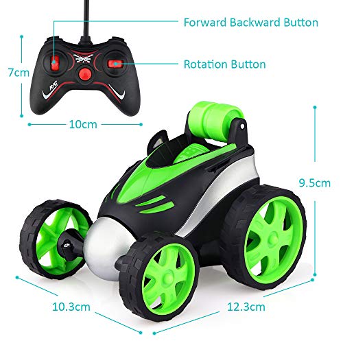 Remote Control Car, Kids Toys Mini RC Stunt Car with 360° Rotation, Racing Vehicle Gadget Xmas Birthday Present & Gift for Boys Girls Children Toddler 3 4 5 6 7 8 Years Old Indoor Outdoor Garden Game