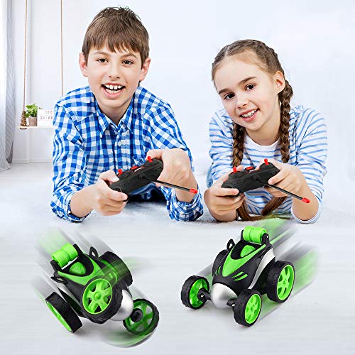 Remote Control Car, Kids Toys Mini RC Stunt Car with 360° Rotation, Racing Vehicle Gadget Xmas Birthday Present & Gift for Boys Girls Children Toddler 3 4 5 6 7 8 Years Old Indoor Outdoor Garden Game
