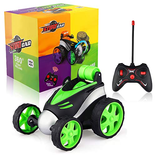 Remote Control Car, Kids Toys Mini RC Stunt Car with 360° Rotation, Racing Vehicle Gadget Xmas Birthday Present & Gift for Boys Girls Children Toddler 3 4 5 6 7 8 Years Old Indoor Outdoor Garden Game