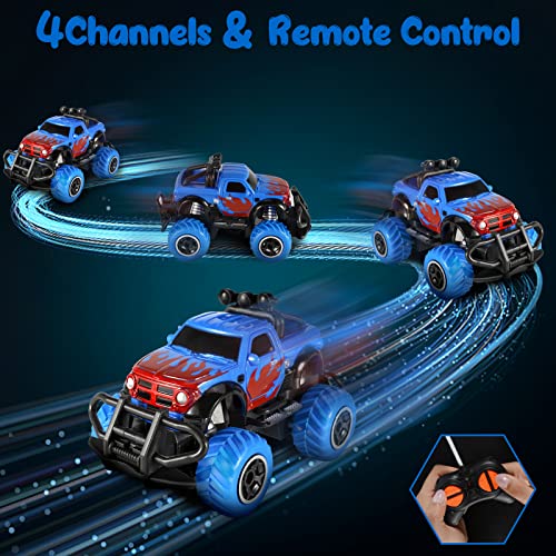Remote Control Cars for Boys, RC Car Kids Toys for 3 4 5 6 7 8 9 Years Old Boys Girls, RC Turck for Kids, Boys Toys Age 3-9 Off Road Vehicle Racing Car