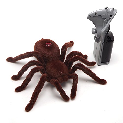Tipmant High Simulation RC Spider Infrared 2CH Remote Control Vehicle Car Kids Electric Toys Requires (Battery Not Included)