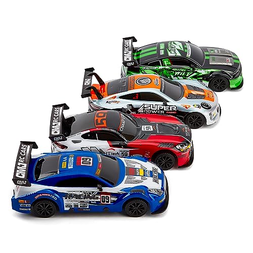 CMJ RC Cars Road Rebel Green Machine High-Speed 1:24 Scale Remote-Controlled Racing Toy Car, Thrilling Fun for Kids and Adults