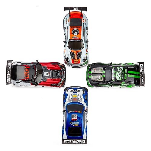 CMJ RC Cars Road Rebel Green Machine High-Speed 1:24 Scale Remote-Controlled Racing Toy Car, Thrilling Fun for Kids and Adults