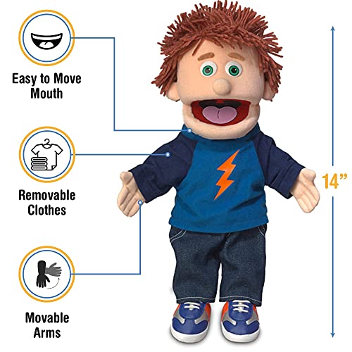SiLLy puppets Tommy, Peach Boy, Hand Puppet, 40cm