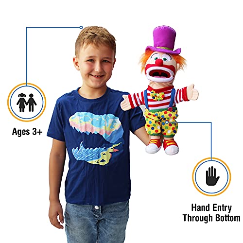 SiLLy puppets Clown, Hand Puppet, 40cm