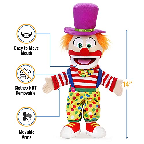 SiLLy puppets Clown, Hand Puppet, 40cm