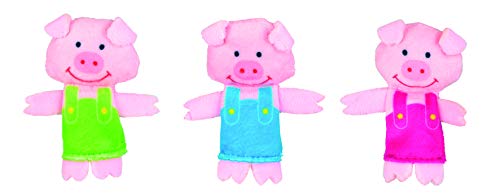 Big Bad Wolf & 3 Little Pigs Tellatale Hand Puppet