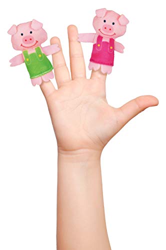 Big Bad Wolf & 3 Little Pigs Tellatale Hand Puppet