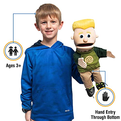 Eddie, Peach Boy, Hand Puppet, 40cm