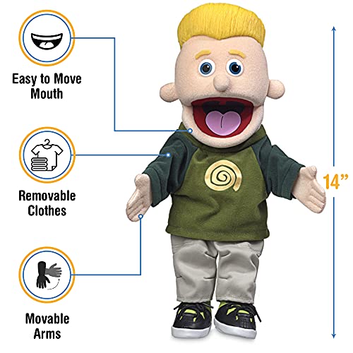 Eddie, Peach Boy, Hand Puppet, 40cm