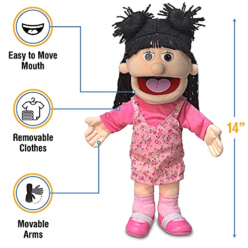 SiLLy puppets Susie, Peach Girl, Hand Puppet, 40cm