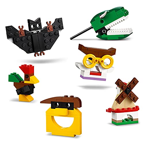LEGO 11009 Classic Bricks and Lights Shadow Puppet Theater Set with Light Bricks, Creative Fun for 5 Year Old