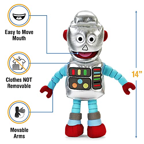 SiLLy puppets Robot, Hand Puppet, 40cm