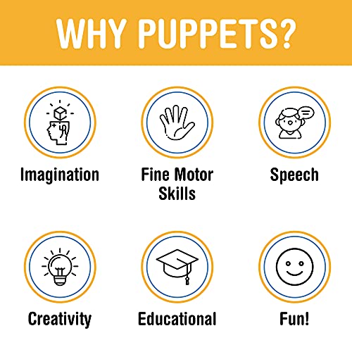 SiLLy puppets Robot, Hand Puppet, 40cm