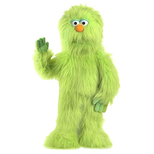 Green Monster Puppet, Full Body Ventriloquist Style Puppet, 70cm