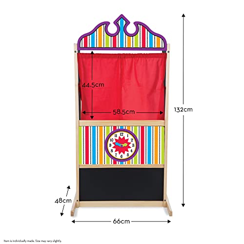 Melissa & Doug Deluxe Puppet Theatre