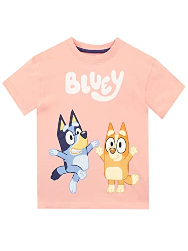 Bluey Girls T-Shirt Pink 4-5 Years