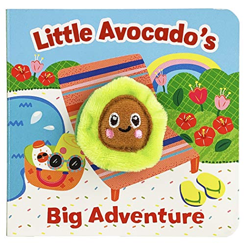 Little Avocado’s Big Adventure (Finger Puppet Board Book with Avocado puppet for ages 0 and up)