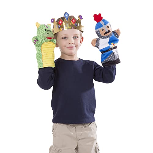 Melissa & Doug Palace Pals Hand Puppets | Puppets & Theaters | Soft Toy | 2+ | Gift for Boy or Girl