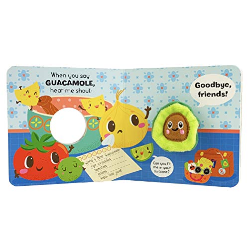 Little Avocado’s Big Adventure (Finger Puppet Board Book with Avocado puppet for ages 0 and up)