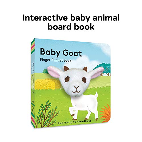 Baby Goat: Finger Puppet Book: (Best Baby Book for Newborns, Board Book with Plush Animal): 19 (Baby Animal Finger Puppets)
