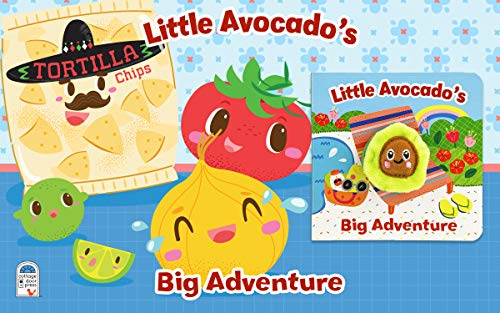 Little Avocado’s Big Adventure (Finger Puppet Board Book with Avocado puppet for ages 0 and up)