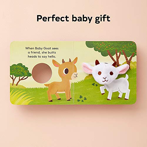 Baby Goat: Finger Puppet Book: (Best Baby Book for Newborns, Board Book with Plush Animal): 19 (Baby Animal Finger Puppets)