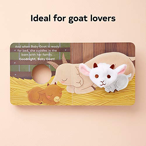 Baby Goat: Finger Puppet Book: (Best Baby Book for Newborns, Board Book with Plush Animal): 19 (Baby Animal Finger Puppets)