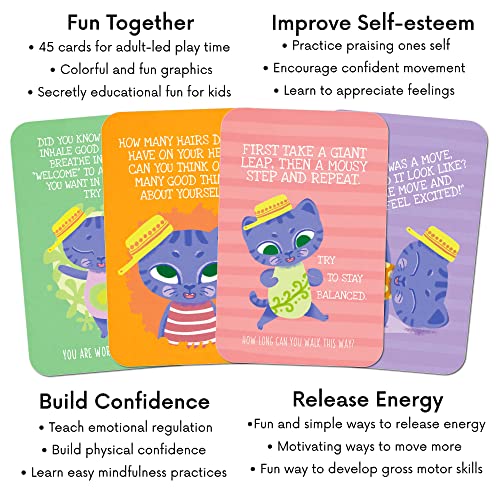 Empowerment Cards for Kids – 45 Action Packed and Fun Exercises for Children