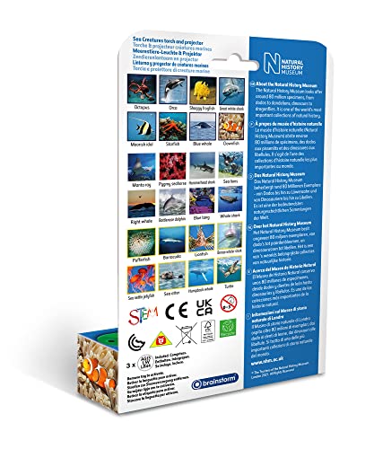 Natural History Museum Sea Creatures Torch and Projector