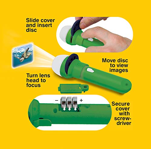 Natural History Museum Sea Creatures Torch and Projector