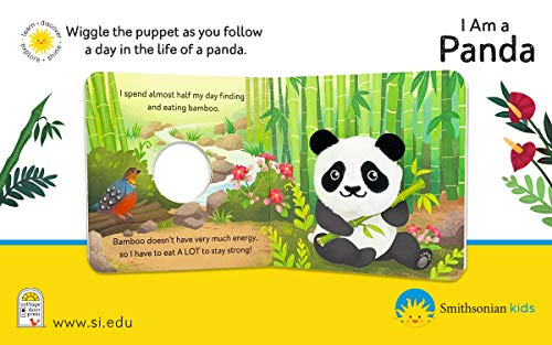 Smithsonian Kids I Am a Panda (Finger Puppet Board Book Smithsonian Kids)