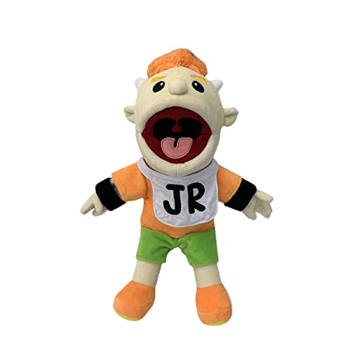 Jeffy Soft Plush Hand Puppet Toys for Playhouse,Prank Funny Puppet Toys with Working Mouth, Puppet Toys Gift for Kids puppet uk