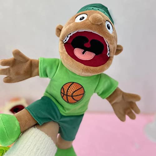 Jeffy Soft Plush Hand Puppet Toys for Playhouse,Prank Funny Puppet Toys with Working Mouth, Puppet Toys Gift for Kids puppet uk